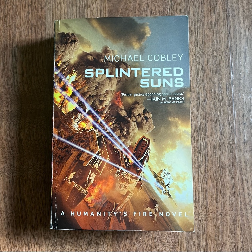 BOGO Sci-Fi Books. Splintered Suns by Michael Cobley, paperback